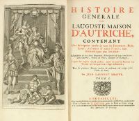 HISTOIRE GENERALE DE L'AUGUSTE MAISON D'AUTRICHE, 3 Bände, von Jean Laurent Krafft, bei G. Jacobs,