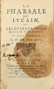 RÖMISCHE GESCHICHTE, La Pharsale de Lucain ou les guerres civiles de Cesar et de Pompée, von M. de