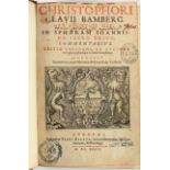 ASTRONOMISCHES WERK, Christophori Clavii Bamberg, in Leiden, bei Pierre Rigaud, 1618, Ganzleder-