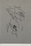 MIELDS, Rune, "o.T.", Original-Lithografie, 30 x 21, bez. Probe, handsigniert und datiert 1989,