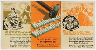 INDUSTRIEPLAKATE, Deutsch, 1950er Jahre, 3 Plakate, 59 x 42, läs., ungerahmt