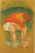 MAILLOL, Aristide, "Jeune fille à la rivière", Lithografie, 39 x 25,5, Dina Vierny, Paris, 1992,