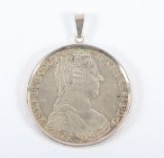 MARIA THERESIA TALER, Silber, Dm 4,2