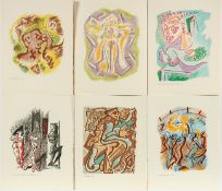 MASSON, André, Waldberg, Patrick. "Une Étoile de craie", mit 16 Original-Farblithographien von André