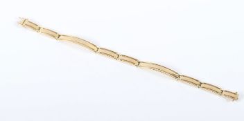 ARMBAND, 585/ooo Gelbgold, L 19,5, 17,5g