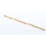 ARMBAND, 585/ooo Gelbgold, L 19,5, 17,5g