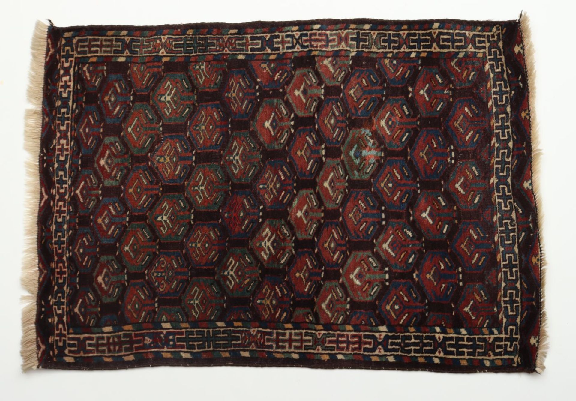 BRÜCKE TEKKE-YOMUD-BOUCHARA ALT, Turkmenien, 113 x 80, Zustand C