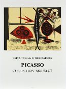 PICASSO, Pablo, Plakat Collection Mourlot, Farblithografie, 76 x 54, 1988, ungerahmt