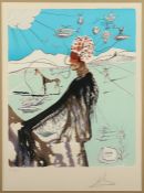 DALI, Salvador, "Restaurateur", Original-Farblithografie, 57 x 46, nummeriert I 79/350,