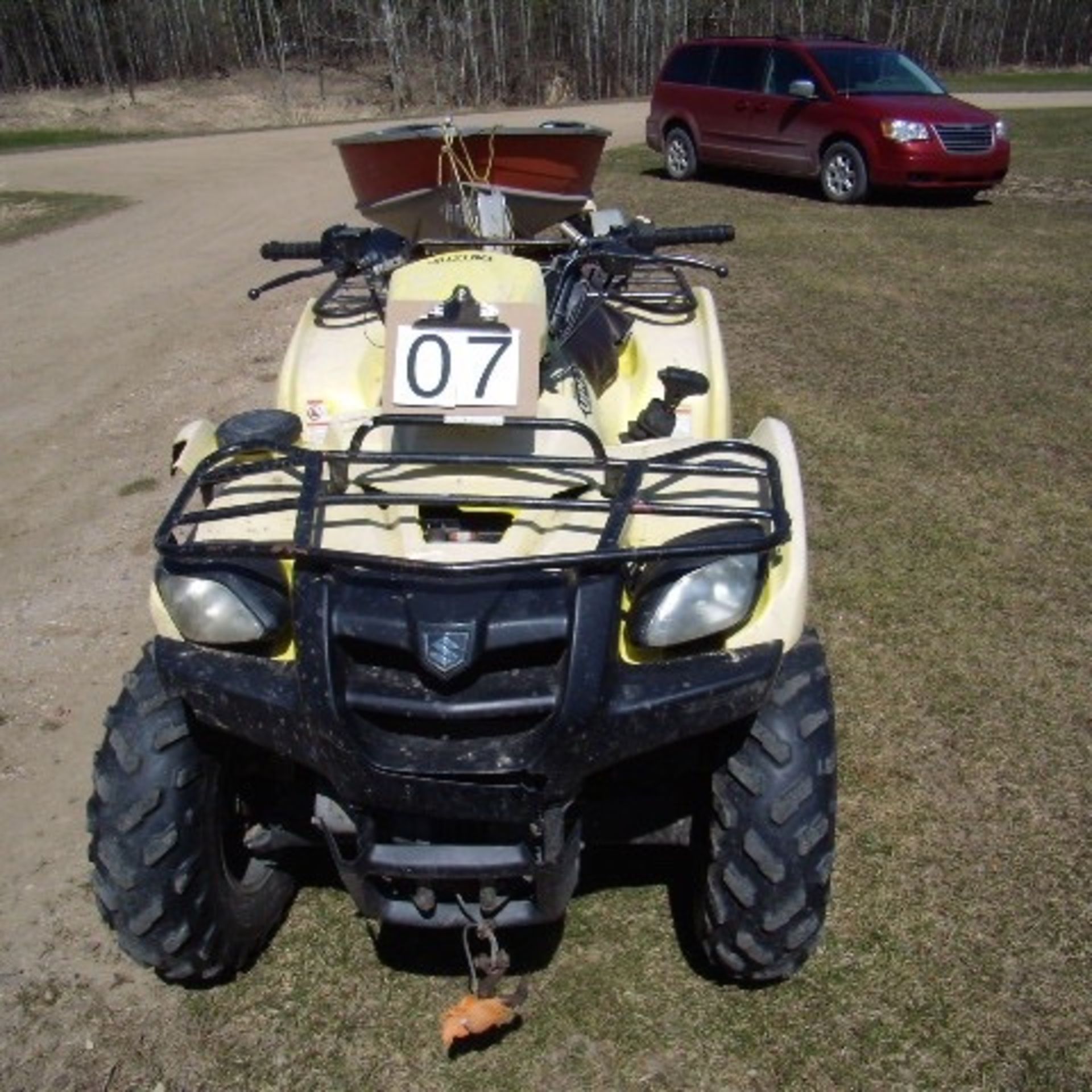 Suzuki Vinson Quad runner,4x4 500 Quadmaster sn: