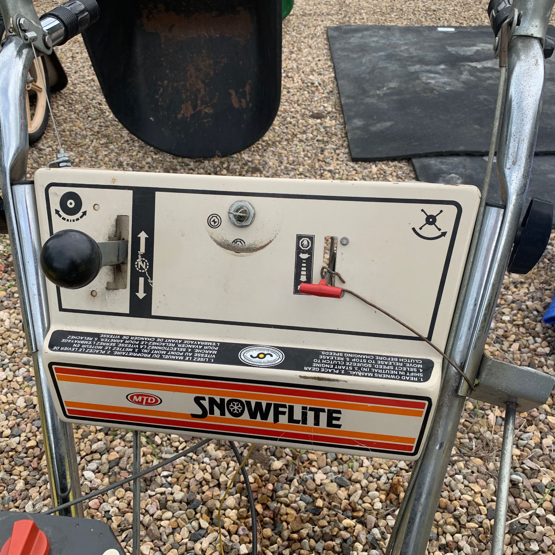 Snowflite Snow Blower, 7-21 - Image 6 of 6