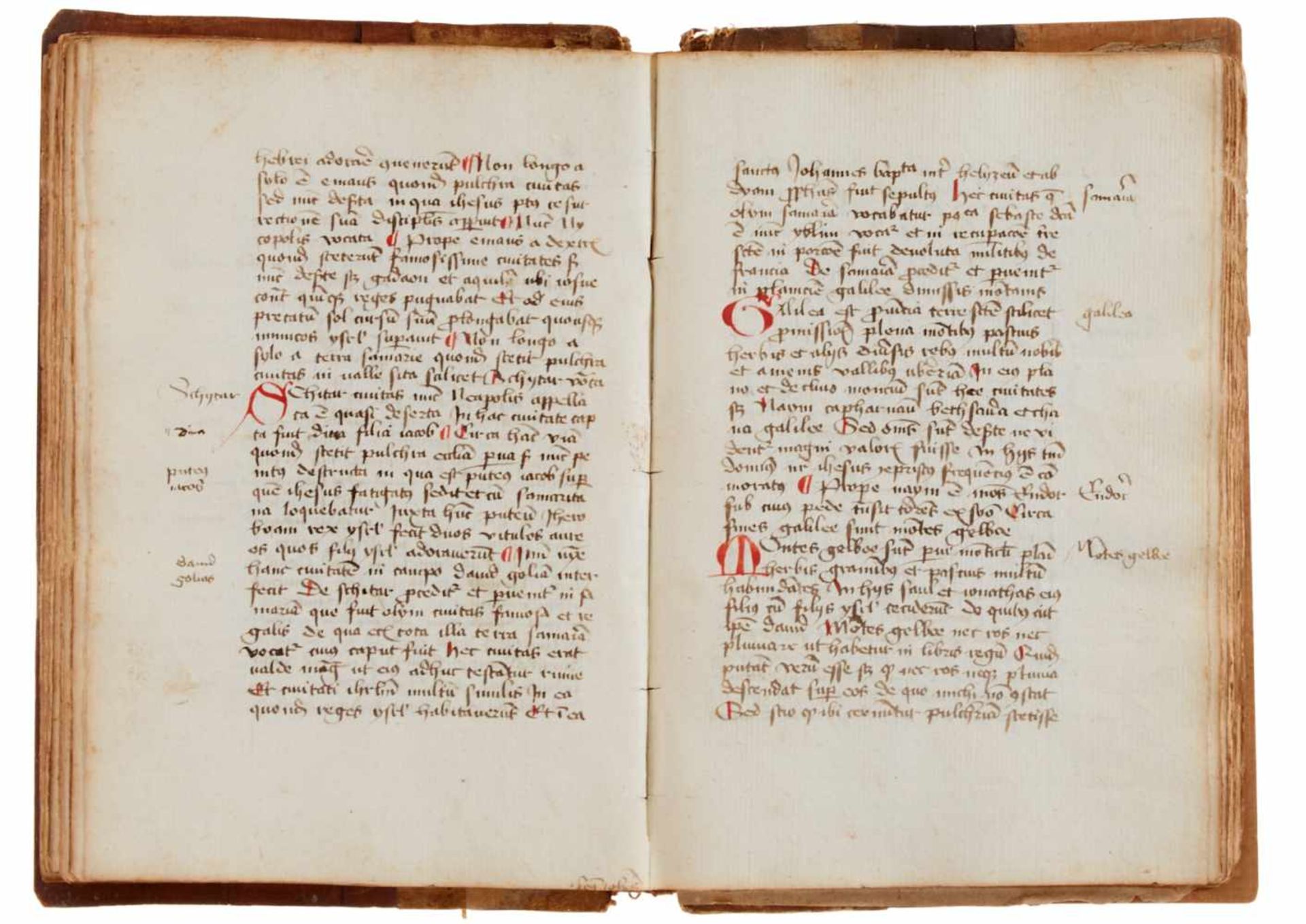 Pilgerschriften - Ludolf von Sudheim - Frühe Sammlung von Pilgerliteratur, - lange verschollen - - Bild 7 aus 16