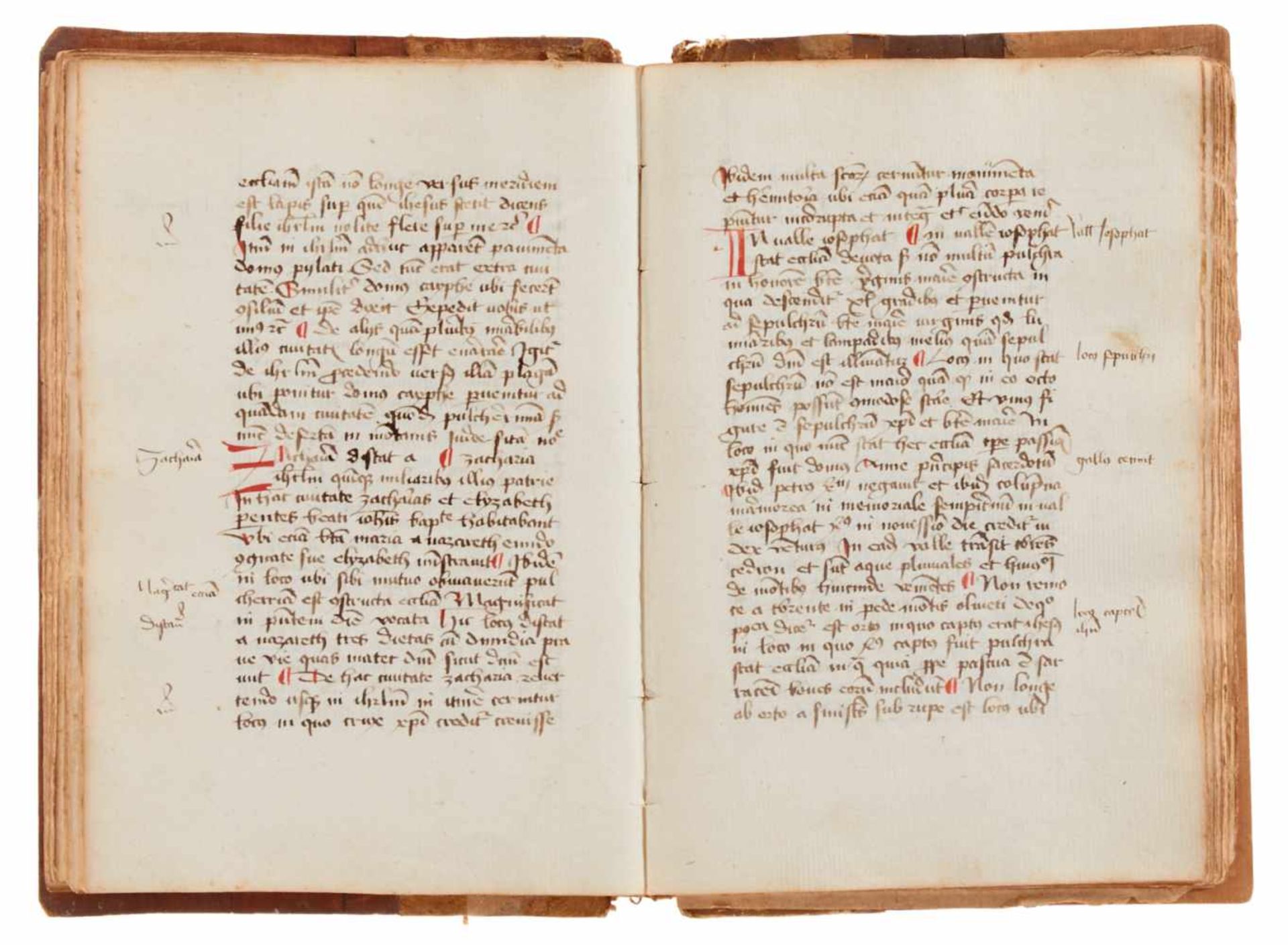 Pilgerschriften - Ludolf von Sudheim - Frühe Sammlung von Pilgerliteratur, - lange verschollen - - Bild 6 aus 16