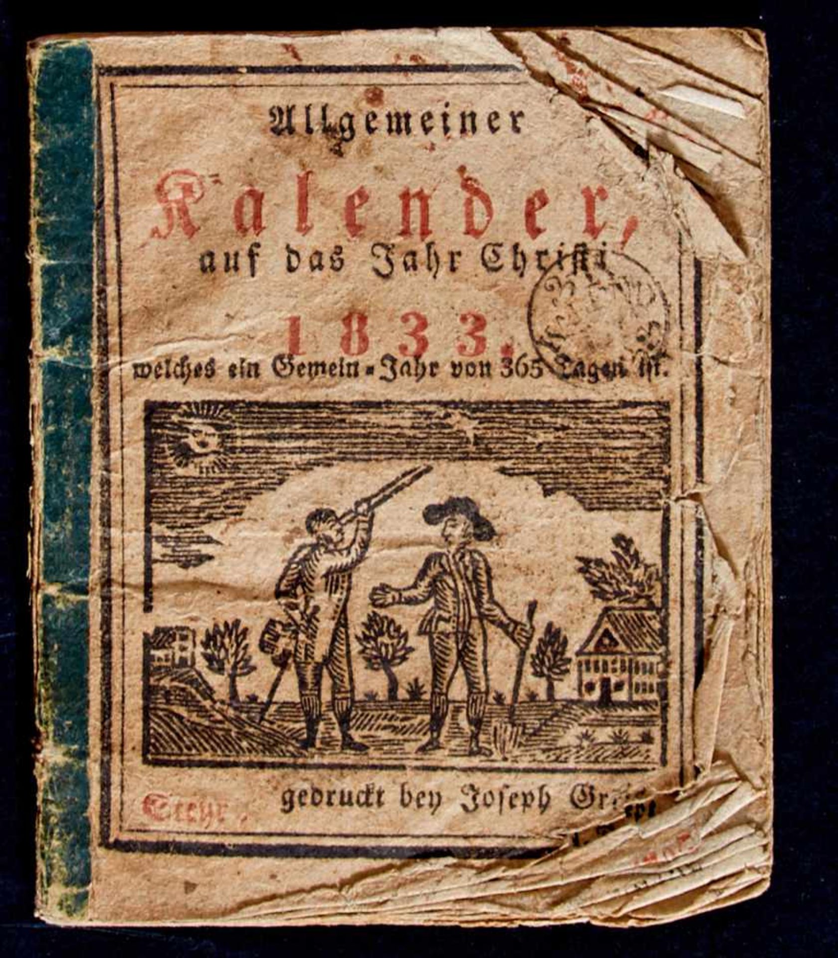 Sammlung -Fünf deutsche Einblattdruck-Kalender (Fragmente). Ca. 1500-1630. Verschied. Formate. Meist - Bild 5 aus 5