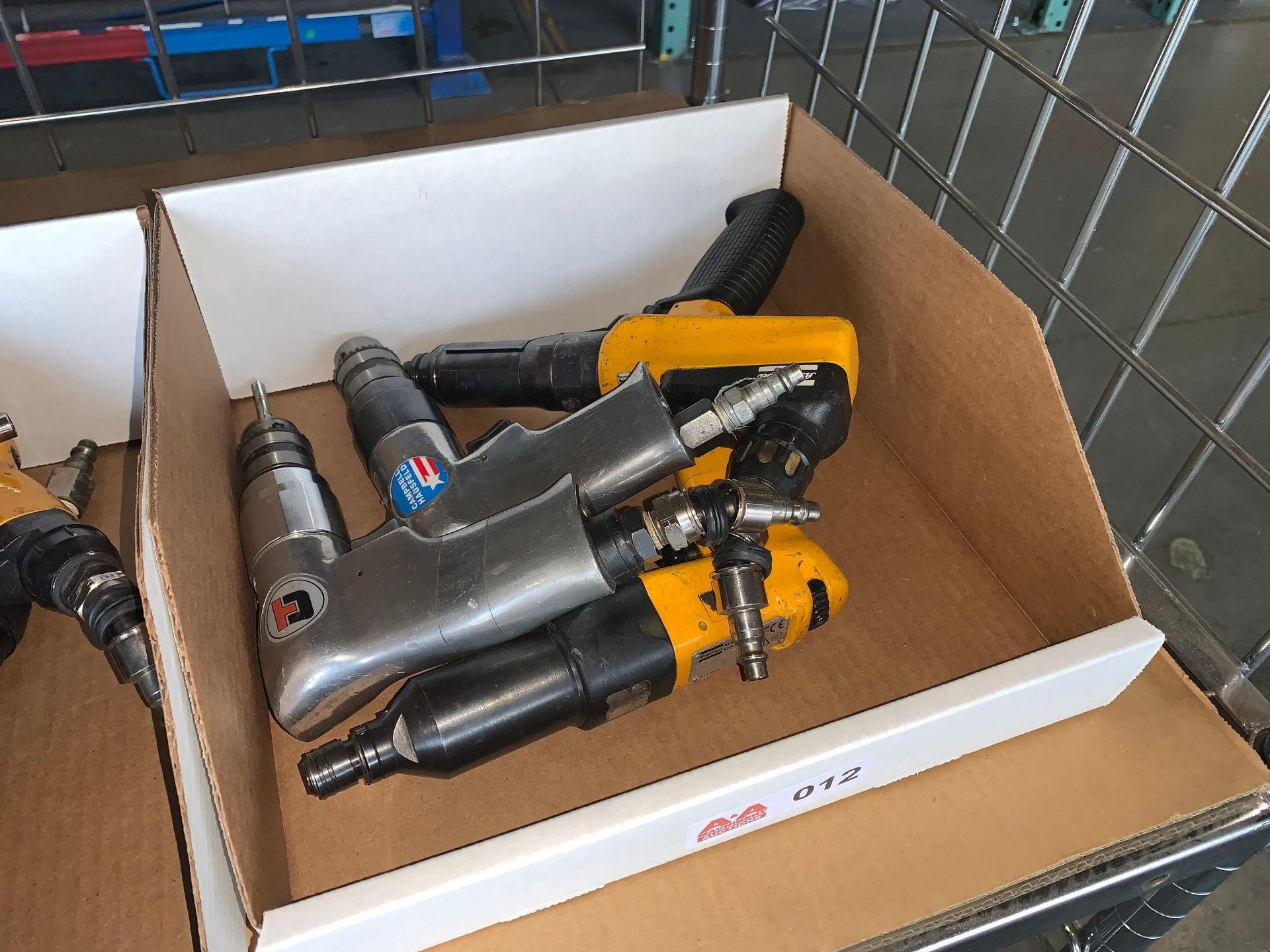 Lot with (4) Pneumatic Drills