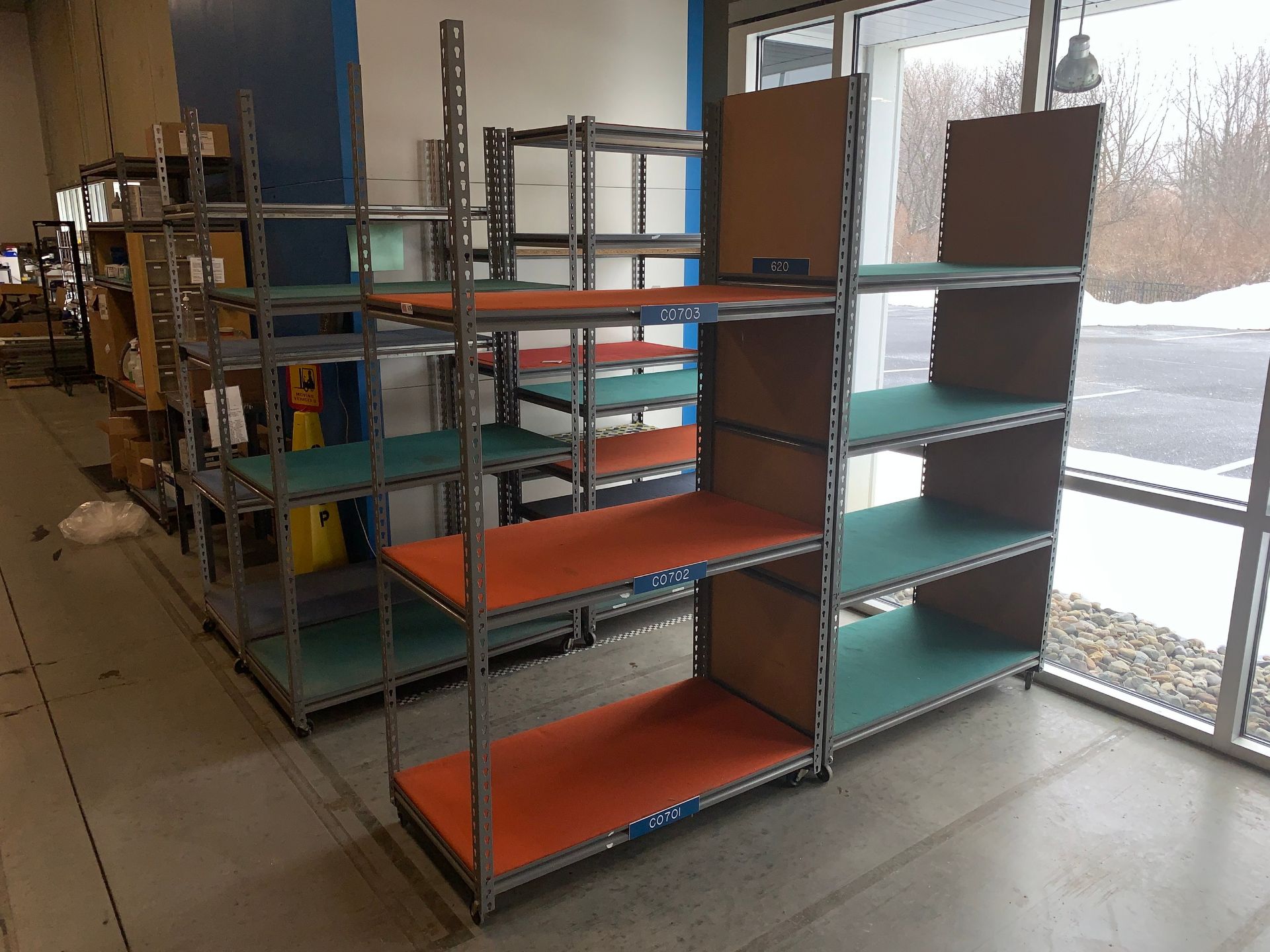 Lot including (2) Portable Material Racks - Image 2 of 4