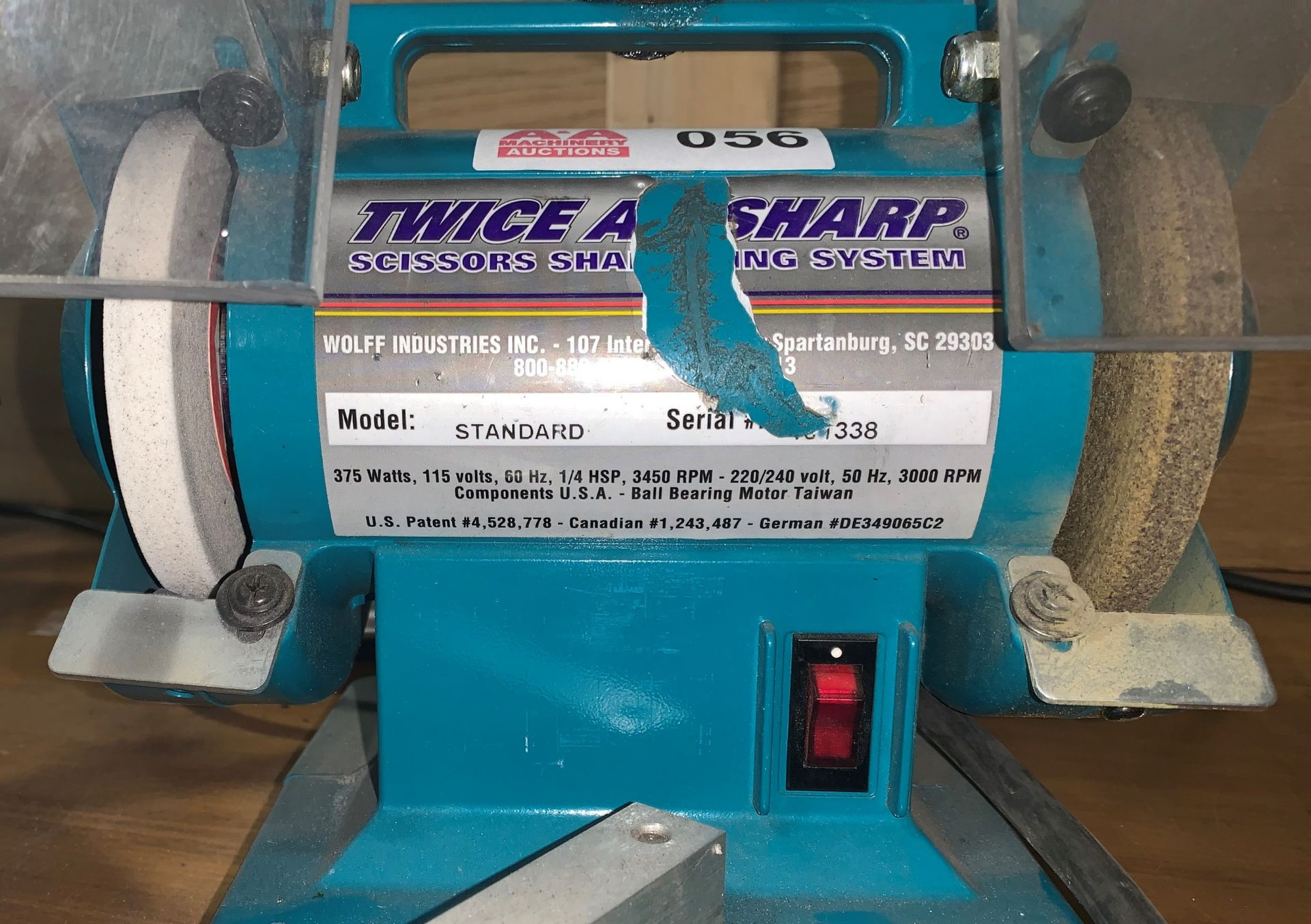 Wolff Industries Inc. Twice As Sharp Scissor Sharpening System - Image 3 of 3