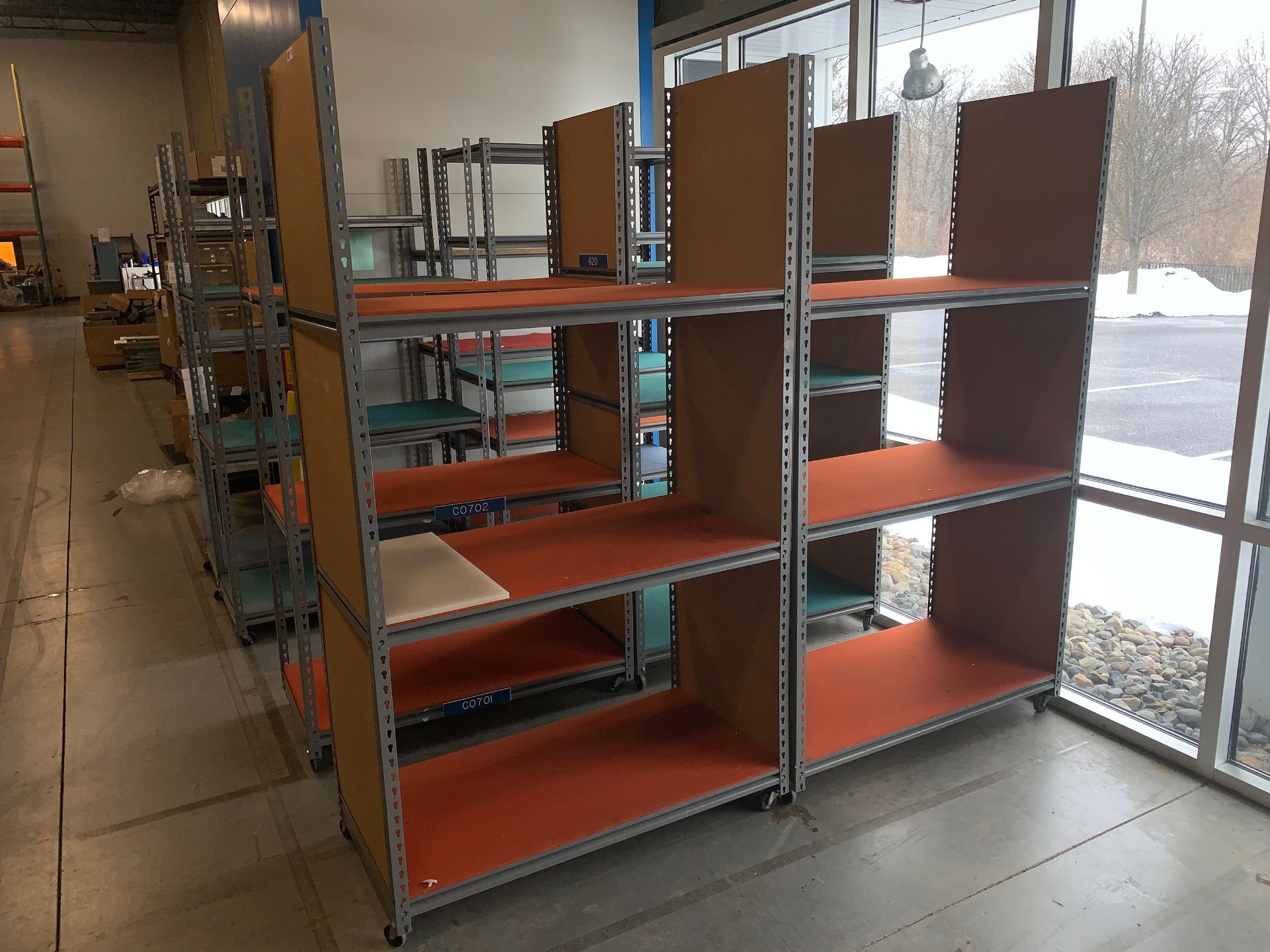 Lot including (2) Portable Material Racks - Image 2 of 4