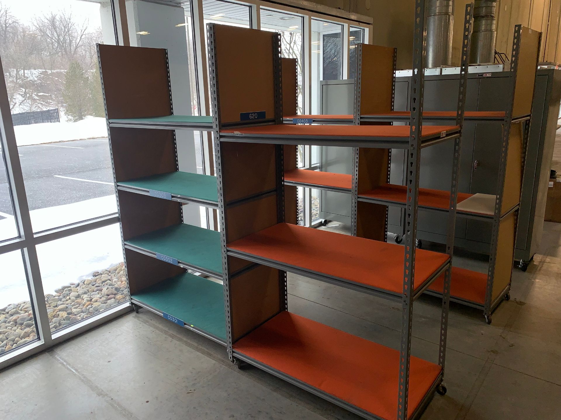 Lot including (2) Portable Material Racks - Image 4 of 4
