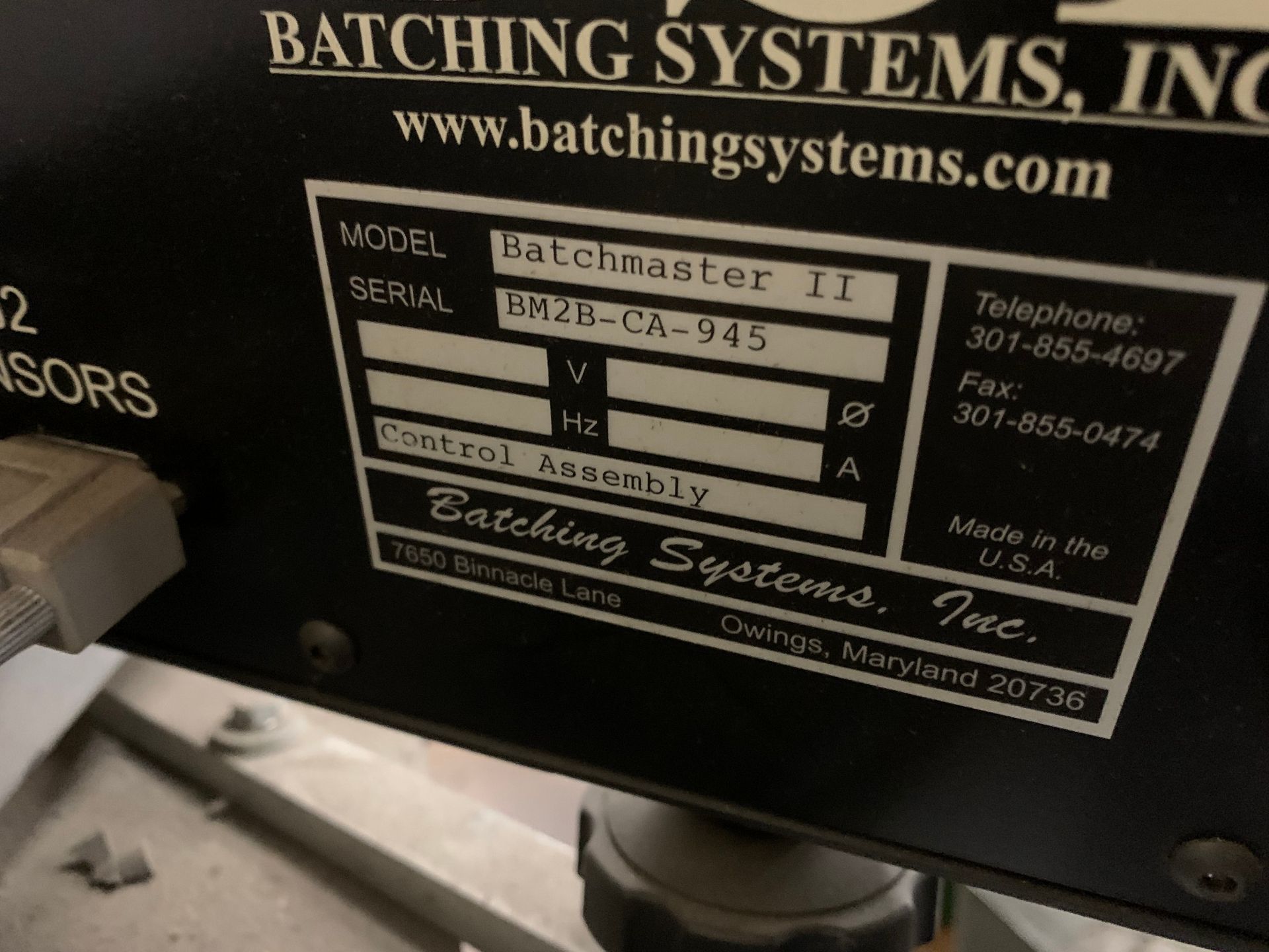 Batching Systems Inc. Vibratory Parts Feeder - Image 7 of 7