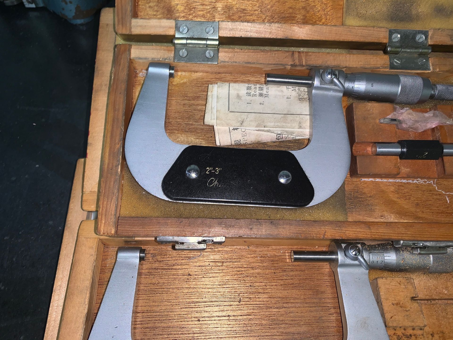 Lot with (3) Micrometers - Image 4 of 5