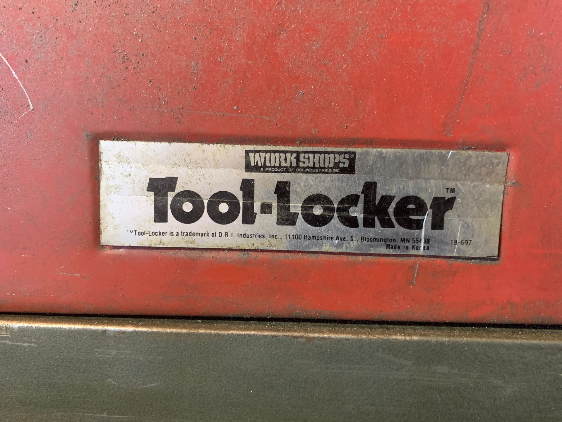 Work Shops Tool-Locker Single Door Cabinet - Image 3 of 3