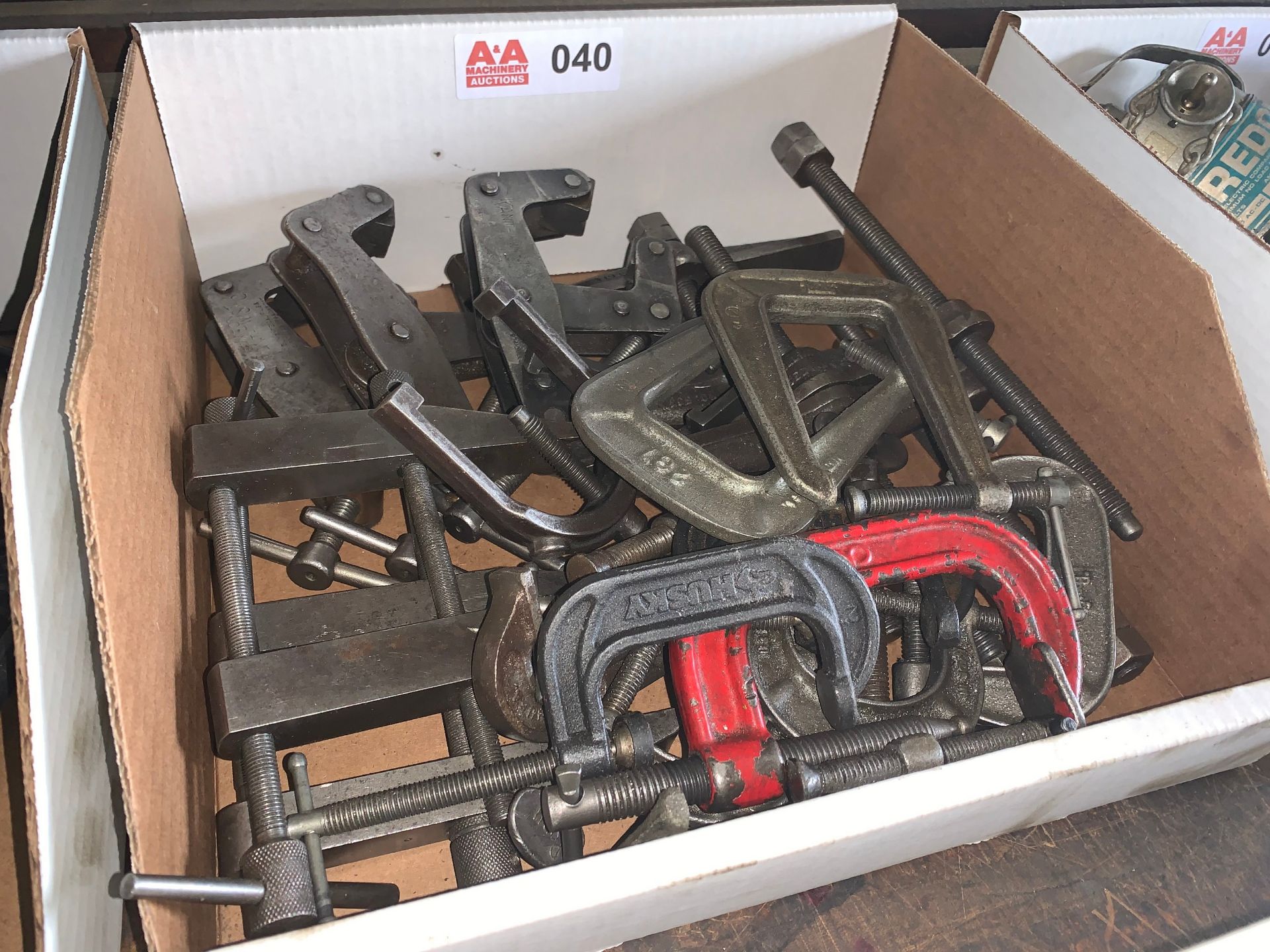 Lot Box with Various Clamps