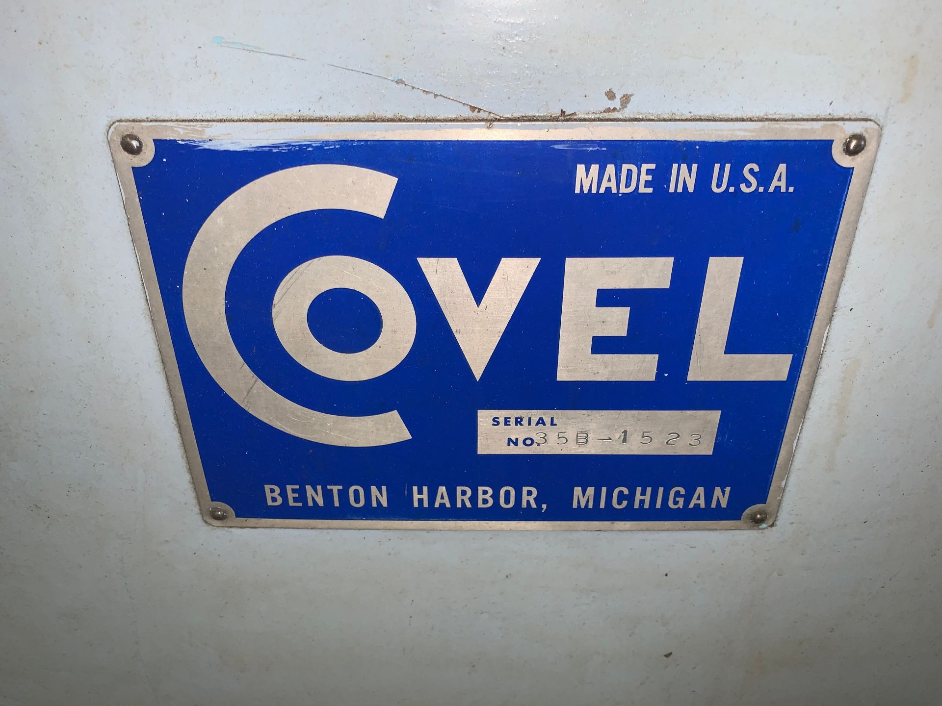 Covel Mdl. 35B Hydraulic Surface Grinder - Image 7 of 7