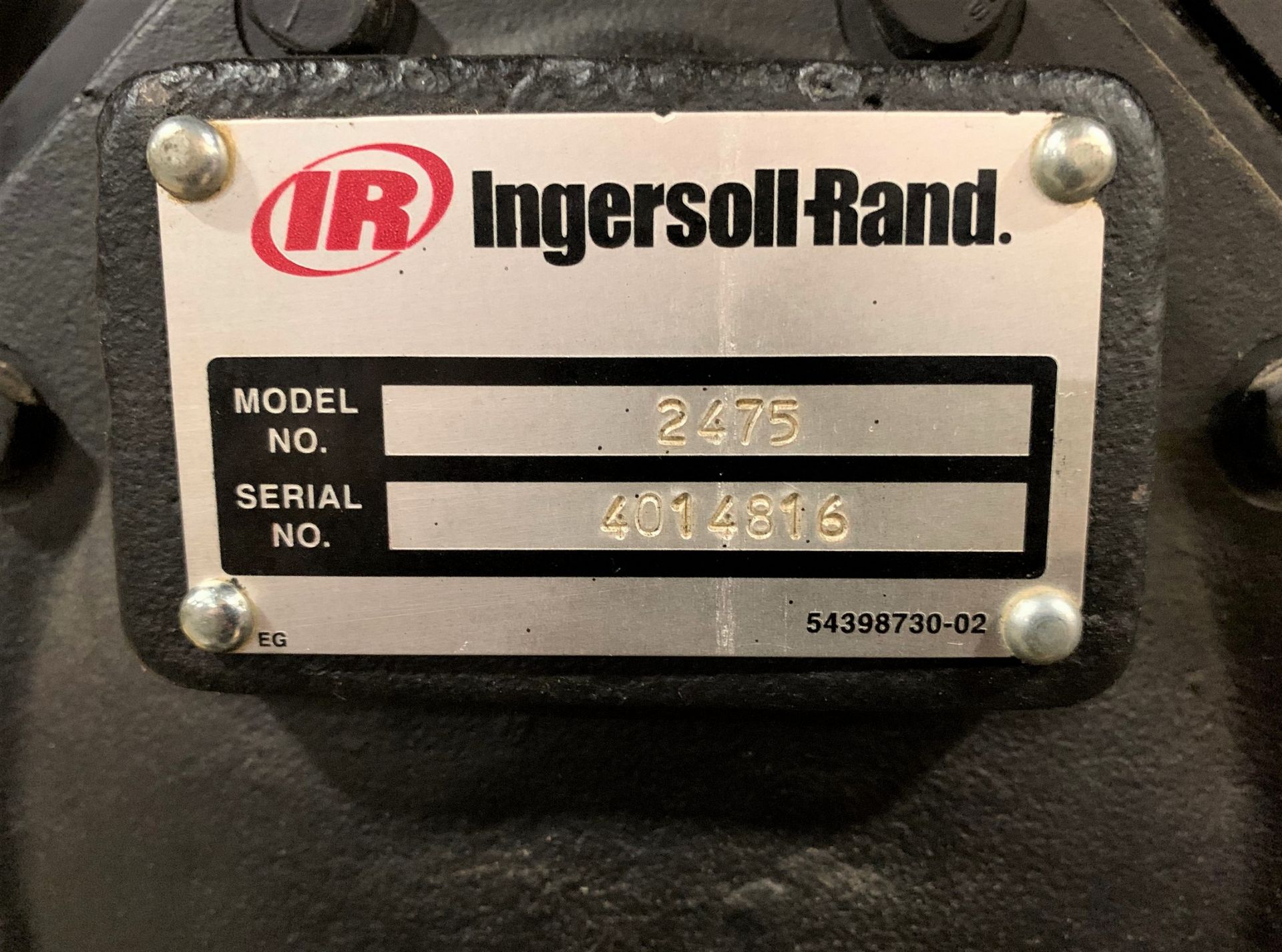Ingersoll Rand 7.5Hp Reciprocating 2-Stage Air Compressor - Image 8 of 10