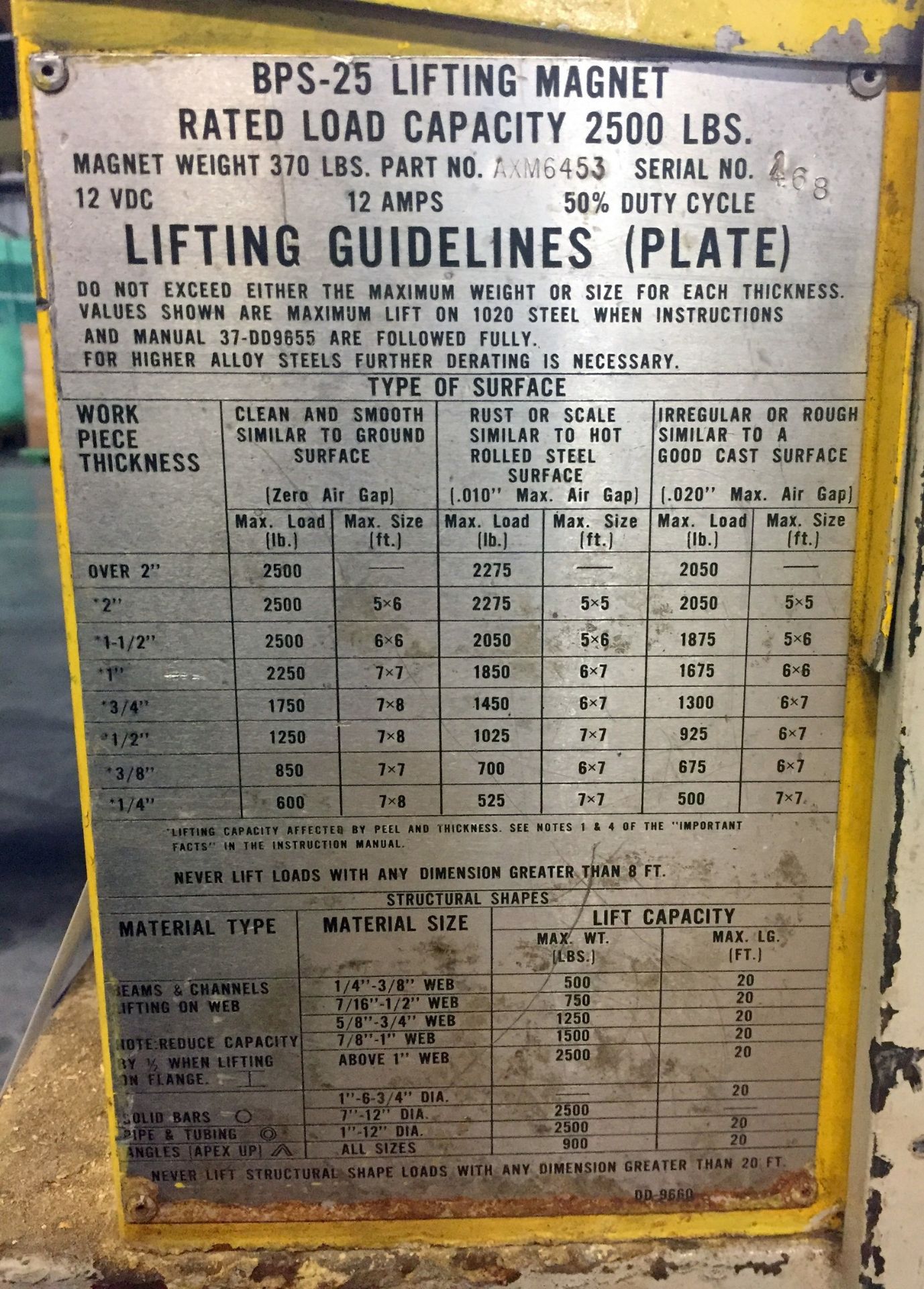 Walker 2500Lb Battery Powered Magnet - Image 6 of 6