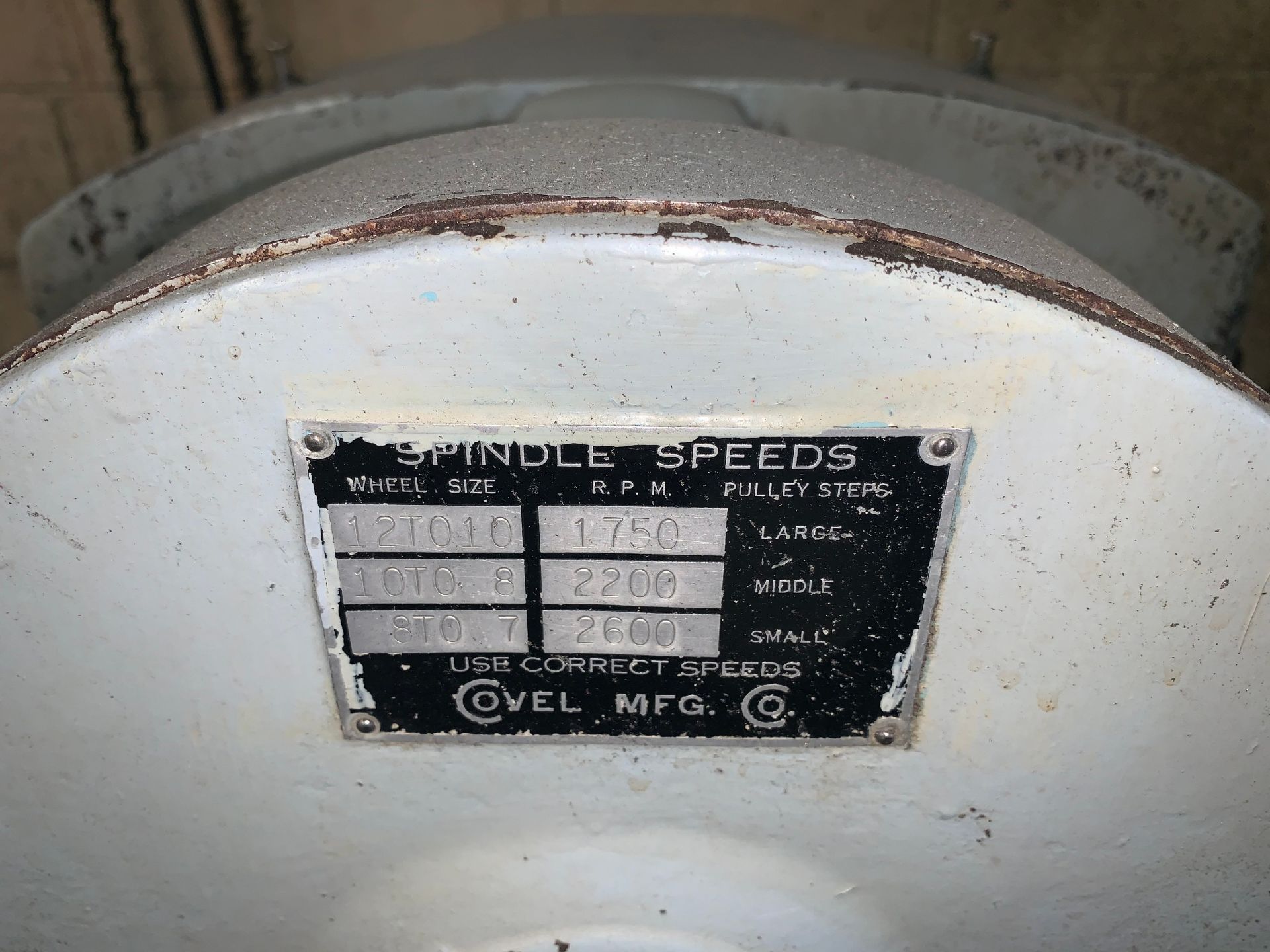 Covel Mdl. 35B Hydraulic Surface Grinder - Image 6 of 7