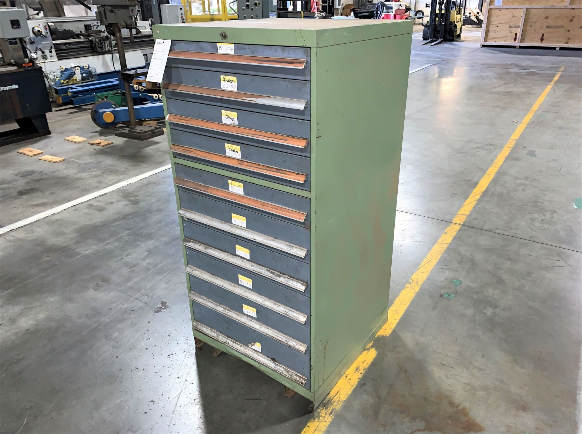 Industrial 10-Drawer Modular Cabinet - Image 2 of 5