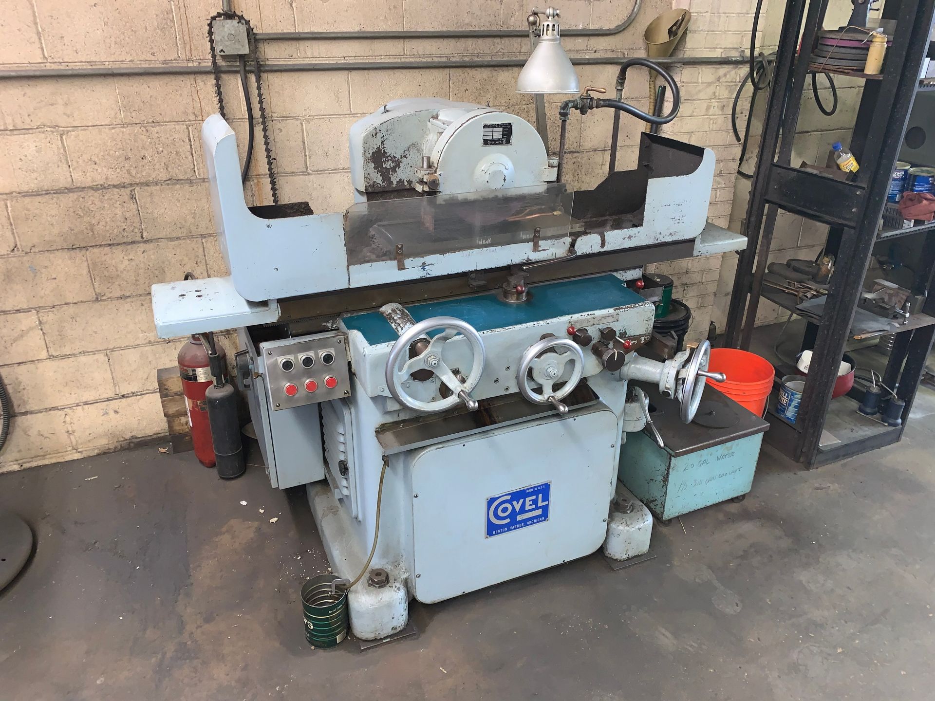 Covel Mdl. 35B Hydraulic Surface Grinder