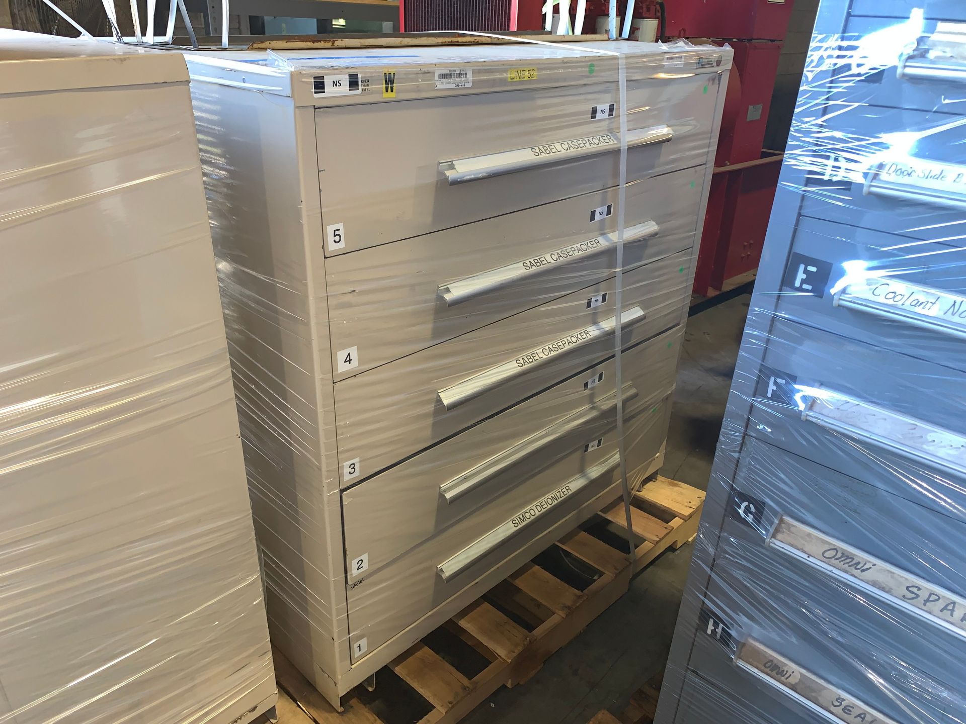 Rack Engineering 5-Drawer Lateral Filing and Storage System