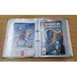Folder of 19 vintage "Robocop" comics (19)