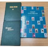 3 small albums with world stamps, mainly Turkey & Vietnam
