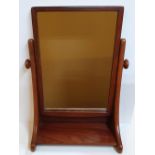 Original G-Plan wooden vanity mirror, complete with original label, 57 x 43 cm