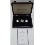 Westminster Collection - Princess Diana 50th Birthday, Ltd edition 120/245, 3 coin set, boxed with