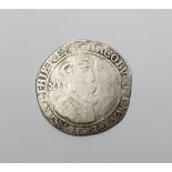 Elizabeth I, silver shilling (2nd issue)