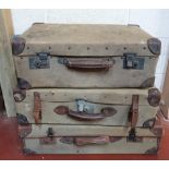 3 vintage suitcases (3)