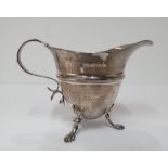 Small 1964 Birmingham silver cream jug, 50 grams