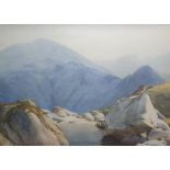 William Heaton COOPER (1903-1995) pencil signed print "Langdale Beck", framed and glazed, The