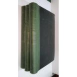 3 good quality, large mid 20thC bound set of 3 scrap books crammed with newspaper & other