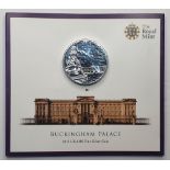 Royal Mint £100 fine silver 2015 "Buckingham Palace" coin in presentation pack
