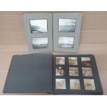 2 early 20thC photo albums depicting holiday, coastal & family photos (approx 120)