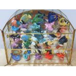 Franklin Mint 1980s "Jewels of the sea" by Richard Ellis in lovely collectors case & with original