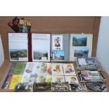 Postcard album together with a large quantity of loose 20thC postcards depicting mainly 20thC