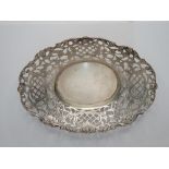 Antique silver bon-bon dish, 80 grams