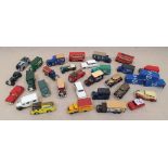 Collection of 32 Corgi & days gone by cars (32)