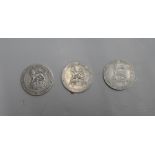 3 Edward VII silver shillings